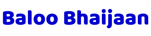 Baloo Bhaijaan шрифт